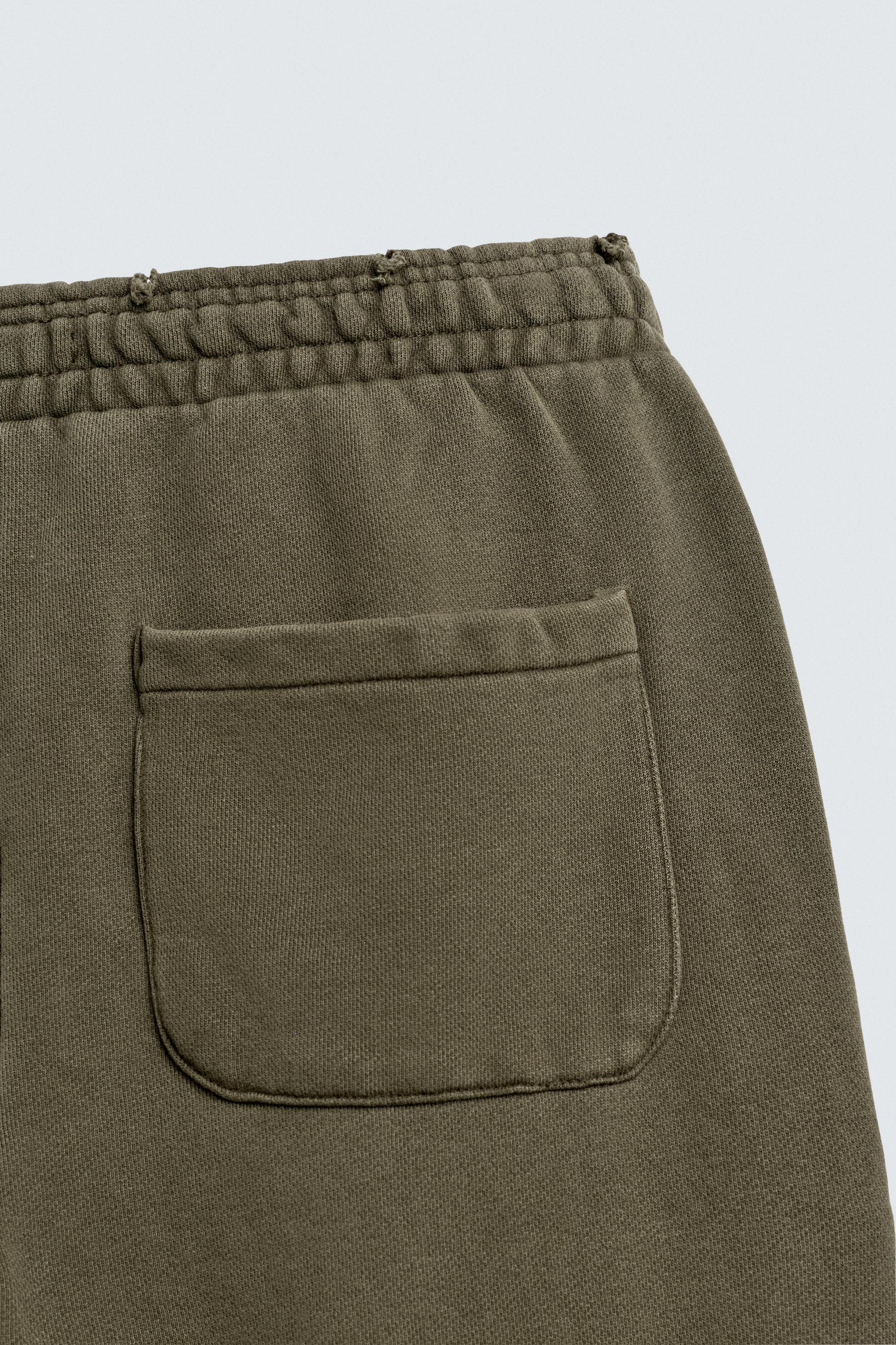 PANTALON COUPE DÉCONTRACTÉE EFFET DÉLAVÉ